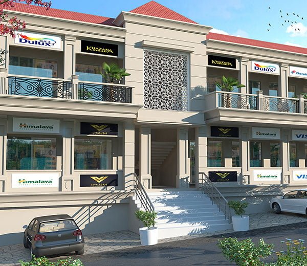 Front View Of Project